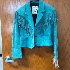 Pioneer Wear genuine leather fringe jacket
